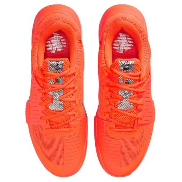 Nike GP Challenge 1 Low Топ Теннисные Кроссовки Мужские Оранжевые Серебряные