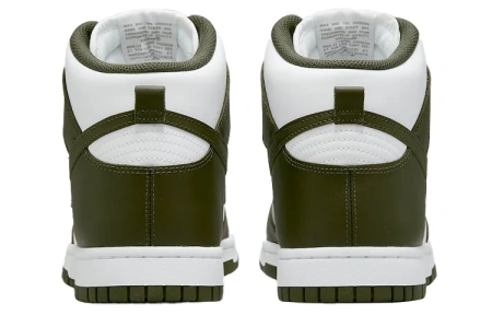 Nike Dunk High Ретро 'Cargo Хаки' Удобные Высокие Кроссовки для скейтбординга Мужские Армейский зеленый