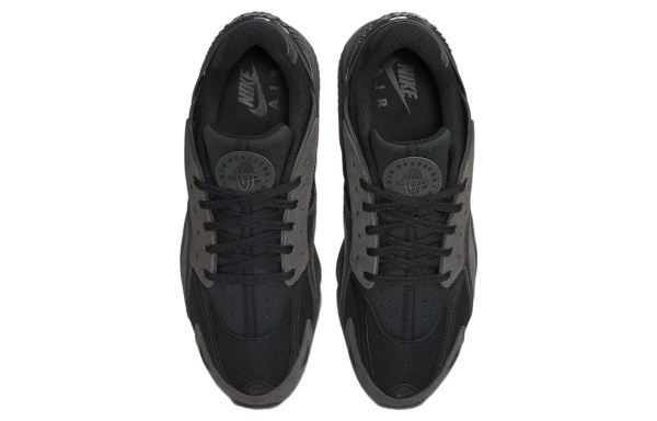 Nike Air Huarache Low Топ Повседневные Городские Кроссовки для Коммутирования и Беговые Кроссовки Унисекс Черные