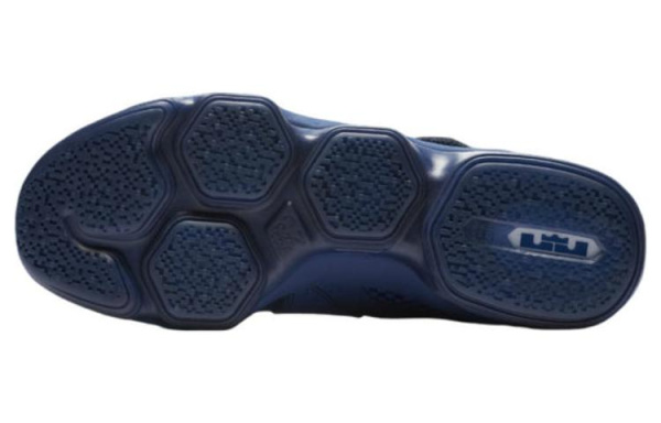 Nike Lebron 14 Agimat Anti-Slip Легкие Высокие Баскетбольные Кроссовки Мужские Темно-Синие