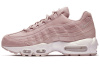 Nike Air MAX 95 Амортизация Износостойкие Низкие Повседневные Беговые Кроссовки Женские Вишневый Цветок Розовый