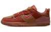Nike Dunk Disrupt 2 'Desert Bronze' Низкие Кроссовки для Скейтбординга Женские Коричнево-Красные