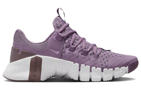 Nike Free Metcon 5 Устойчивые к истиранию Дышащие Низкие Кроссовки для тренировок Женские Фиолетовые