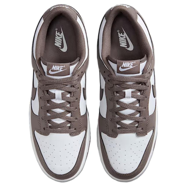 Nike Dunk Slip-Resistant Abrasion-Resistant Low-Top Скейтборд Кроссовки Мужские Белые Серые