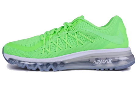 Nike Air Max 2015 Low Топ Детские Лайфстайл Кроссовки Зеленые Подростковые