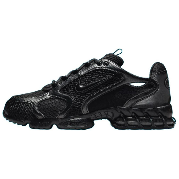 Nike Air Zoom Spiridon Cage 2 Удобная Устойчивая к истиранию Низкая Повседневная Обувь Мужская Черная