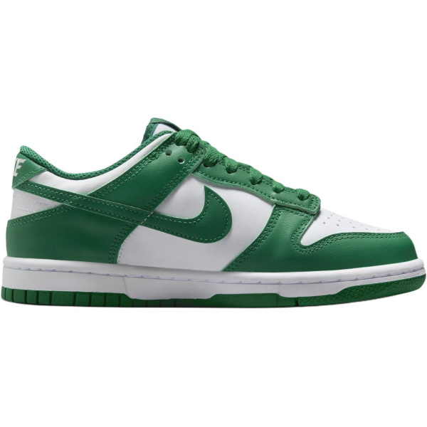 Nike Dunk Синтетическая кожа противоскользящий устойчивый к истиранию низкий верх детские скейтбординги