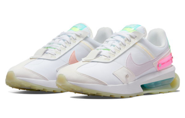 Nike Air Max Pre Day Светящийся Низкий Топ Повседневная Обувь Женская Белая