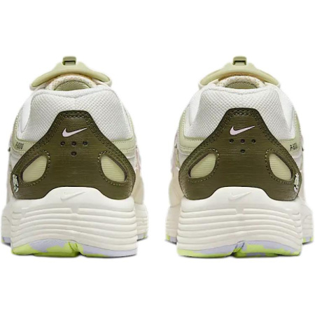Nike P 6000 Противоскользящие Амортизирующие Отскок Дышащие Низкие Кеды для Детей Lifestyle Shoes Экрю