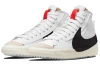 Nike Blazer Вельвет MID Скейтборд Кроссовки Унисекс Белый Черный