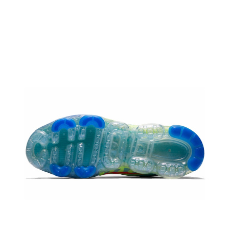 Nike VaporMax 2019 Low Топ Марафон Беговые кроссовки Мужской Синий Зеленый