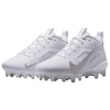 Nike Alpha Menace 4 Противоскользящие Устойчивые к износу Футбольные бутсы Унисекс Белые