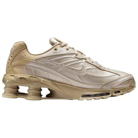 Nike Shox Ride 2 Устойчивые к истиранию низкие беговые кроссовки Мужские Серебряные Коричневые
