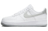 Nike Air Force 1 Low Топ Скейтборд Кроссовки Мужские Белые Серые
