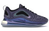 Nike Air Max 720 Low Топ Детские Лайфстайл Кроссовки Черный Фиолетовый Унисекс