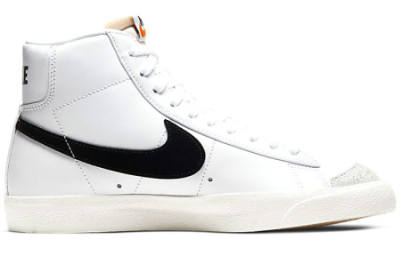 Nike Blazer 77 Винтаж MID Скейтборд Кроссовки Женские Винтаж Белый
