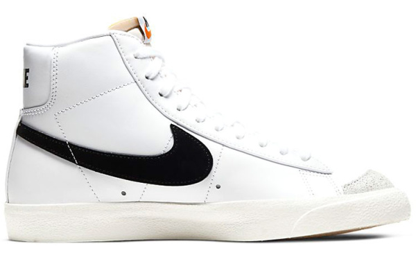 Nike Blazer 77 Винтаж MID Скейтборд Кроссовки Женские Винтаж Белый