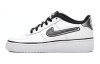 Nike Air FORCE 1 LV8 Устойчивые к истиранию Низкие детские скейтбординговые кеды Белый Черный