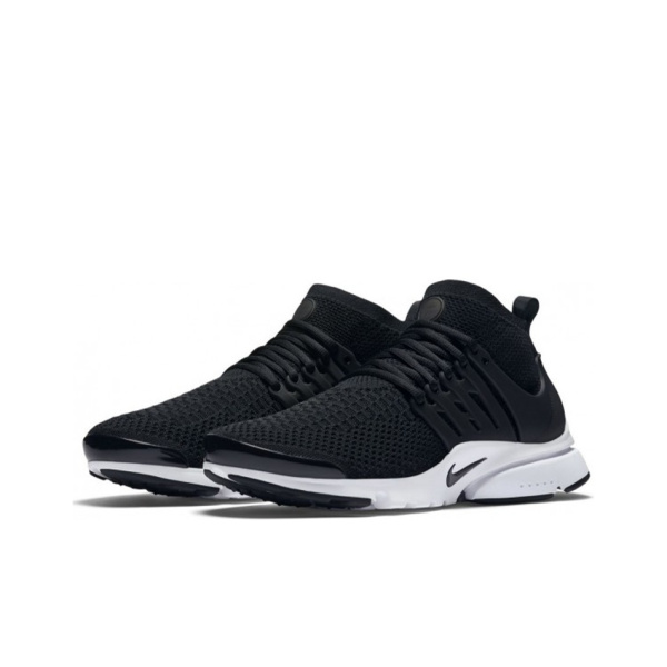 Nike Air Presto Ткань Амортизация Противоскользящий Дышащий Легкий Верх Повседневная Обувь Мужская Черный Белый