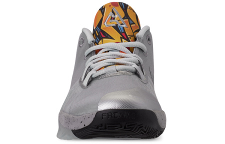Nike Устойчивые к истиранию MID Топ Готовый к игре Детские баскетбольные кроссовки Серый