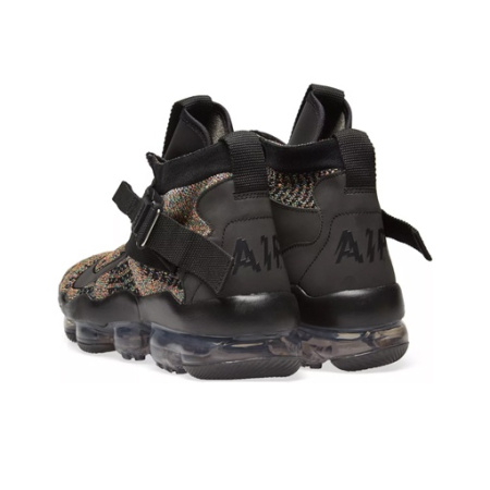 Nike Air Vapormax High Топ Air Cushion Марафон Беговые кроссовки Унисекс Черный