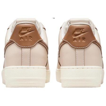 Nike Air Force 1 Slip-Resistant Abrasion-Resistant Low-Top Скейтборд Кроссовки Мужские Светло-Бежевые