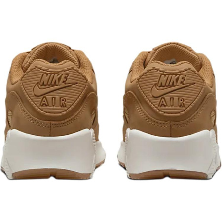Nike Air Max 90 Удобные устойчивые к истиранию с низкой амортизацией детские повседневные кроссовки коричневые