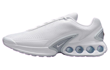 Nike Air Max DN 'Белый Металлический Серебряный' Сетка Текстиль Амортизация Устойчивый к истиранию Дышащий Низкий Топ