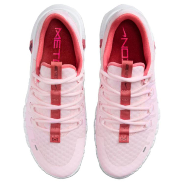 Nike Free Metcon 5 Амортизация Износостойкие Низкие Кроссовки для тренировок Женские Розовые