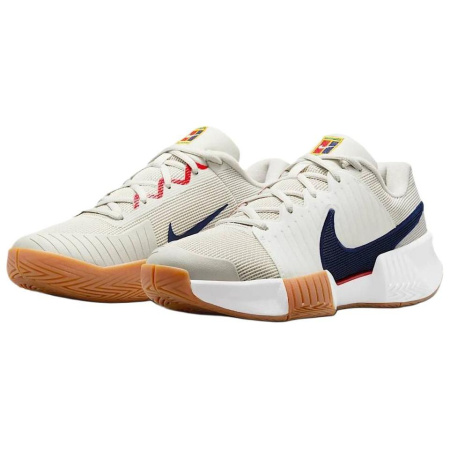 Nike GP Challenge Pro Устойчивые к истиранию Кроссовки для тенниса с низким верхом Женские Белые