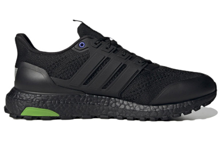 Adidas ULT Ткань Амортизация Устойчивость к истиранию Легкий Отскок Низкие Кроссовки для бега Унисекс Черные