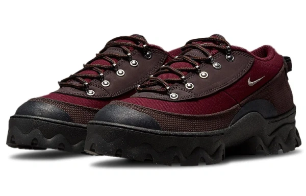 Nike Lahar Low 'Холст Темный Beetroot' Холст Винтаж Амортизация Противоскользящее Покрытие Устойчивое к истиранию