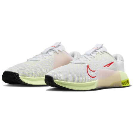 Nike Metcon 9 Удобные противоскользящие низкие кроссовки для тренировок женские белые зеленые