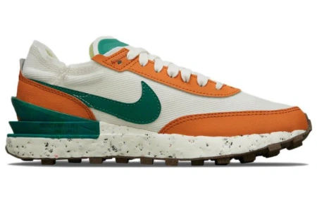 Nike Waffle One Crater NN Сетка Текстиль Синтетическая кожа Противоскользящий Устойчивый к истиранию Дышащий Легкий