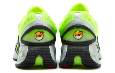 Nike Air Max DN Ткань Амортизация Износостойкий Низкий Топ Повседневная Обувь Мужская Ярко-Зеленая