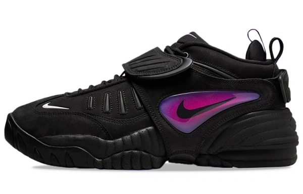 Ambush X Nike Air Adjust Force SP 'Черный' Мода MID Топ Винтажные Баскетбольные Кроссовки Унисекс Черный Фиолетовый