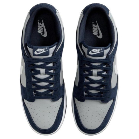 Nike Dunk Slip-Resistant Abrasion-Resistant Low-Top Скейтборд Кроссовки Мужские Синие Серые