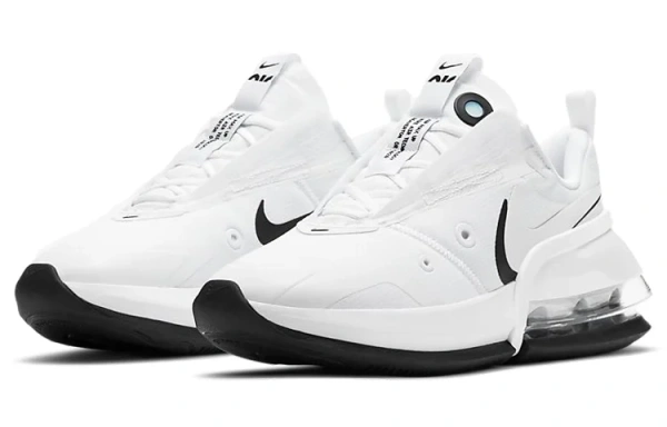 Nike Air Max Up Ткань Низкий Верх Тренажерная Беговая Обувь Женская Белый Черный