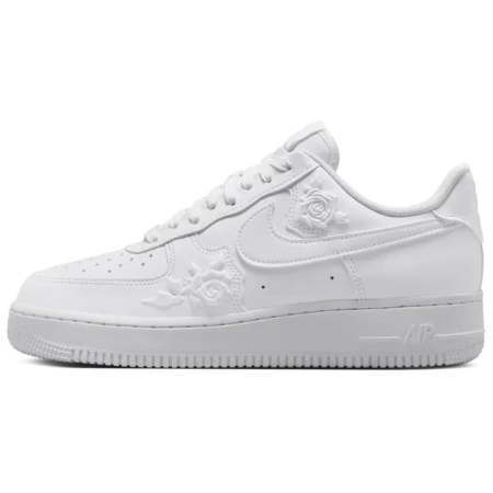 Nike Air Force 1 Slip Resistant Abrasion Resistant Низкие Кроссовки для скейтбординга Женские Белые
