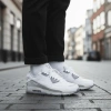 Nike Air Max 90 Устойчивые к истиранию Низкие Повседневные Беговые Кроссовки Мужские Белые Серые
