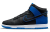 Nike Dunk High Синий CAMO Трендовый Противоскользящий Устойчивый к износу Легкий Высокий Топ Скейтборд Обувь Мужская