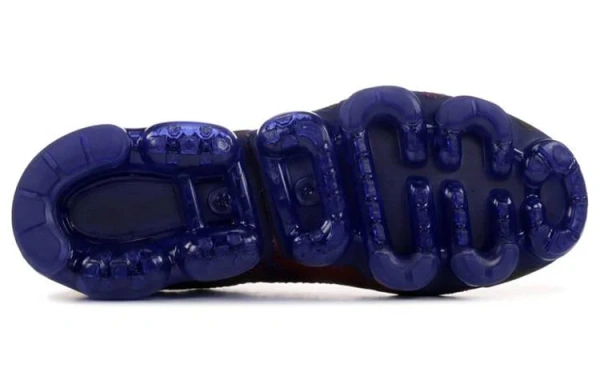 Nike VaporMax Flyknit 2 Ткань Низкий Топ Повседневные Беговые Кроссовки Мужские Красный Синий
