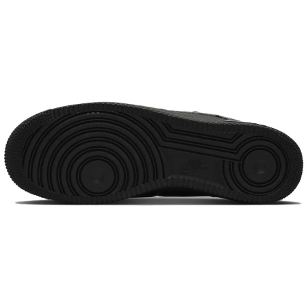 Nike Air Force 1 Low Топ Скейтборд Кроссовки Унисекс Черные