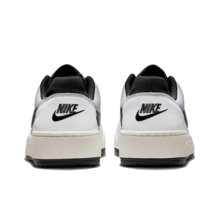 Nike Full Force Low Slip Resistant Abrasion Resistant Низкие Кроссовки для скейтбординга Мужские Белый Черный
