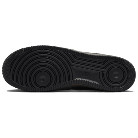 Nike Air Force 1 Slip-Resistant Abrasion-Resistant Low-Top Скейтборд Кроссовки Мужские Черные Серые