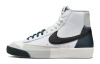 Nike Blazer Slip-Resistant Abrasion-Resistant MID Топ Детские Скейтбординг Черный Белый Унисекс