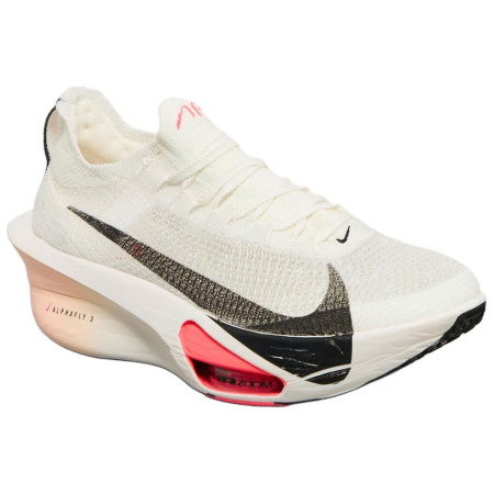 Nike Air Zoom Alphafly Next% 3 Амортизация Дышащие Низкие Беговые Кроссовки Унисекс Белые