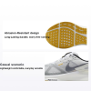 NIKE Zoom Structure 25 Дышащий Low Топ Повседневные кроссовки для бега Мужской Бело-серый