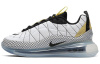 Nike Air Max 720 818 Кожа Нейлон Устойчивый к истиранию Низкий Верх Повседневная Обувь Унисекс Белый Желтый