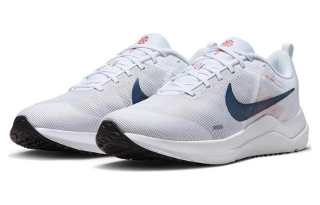 Nike Downshifter 12 Ткань противоскользящая устойчивая к истиранию дышащая низкий верх беговые кроссовки мужские